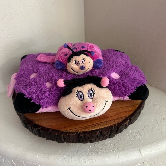Pillow Pets Toys Dreamy Ladybug Pillow Pets Pee Wees Plush Dream